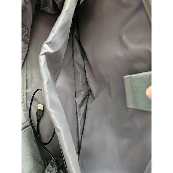 Nordace Siena Smart Pro Tote Travel Bag Grey RFID USB Charging Backpack NWT - Picture 10 of 15